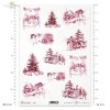 ITD Collection, decoupage, scrapbooking, mixed media, Christmas, retro, vintage, angels